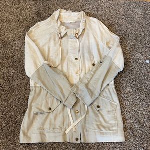 Blu pepper two tone jacket